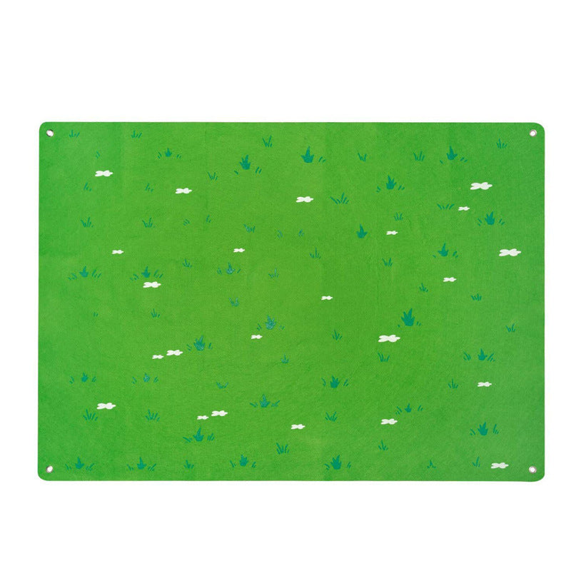 Tapis éducatif en feutre 100x70 – Jouet Montessori ferme/insecte pour éveil créatif des enfants