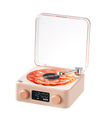 Platine vinyle rétro sans fil Bluetooth 5.0, son stéréo avec effet de projection RVB et bruit blanc