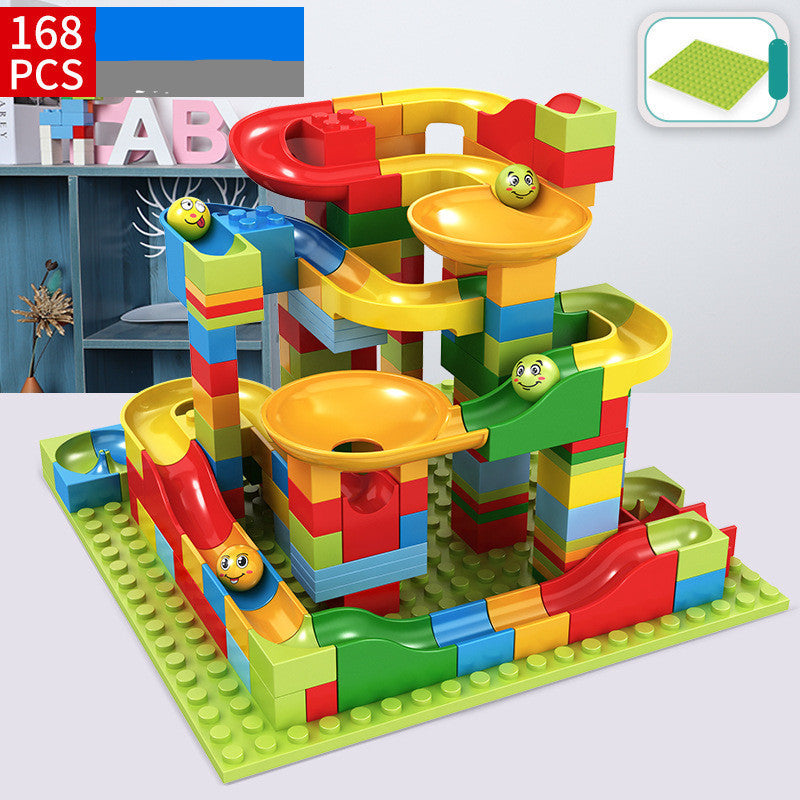 Blocs de Construction avec Toboggan – Jeu Éducatif & Amusant pour Enfants 3+ | Compatible avec Autres Briques
