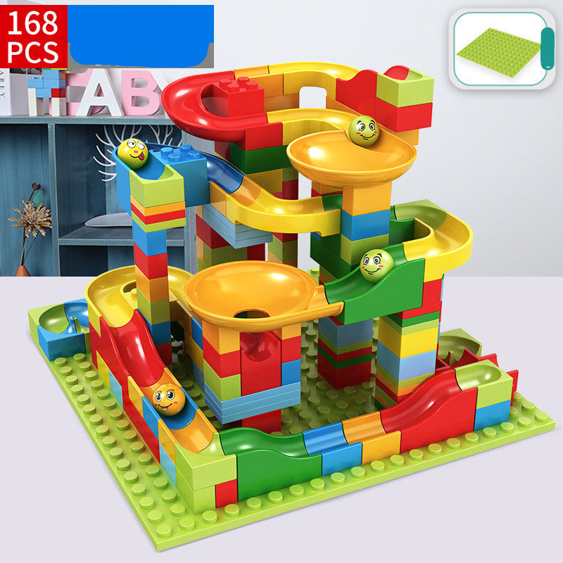 Blocs de Construction avec Toboggan – Jeu Éducatif & Amusant pour Enfants 3+ | Compatible avec Autres Briques