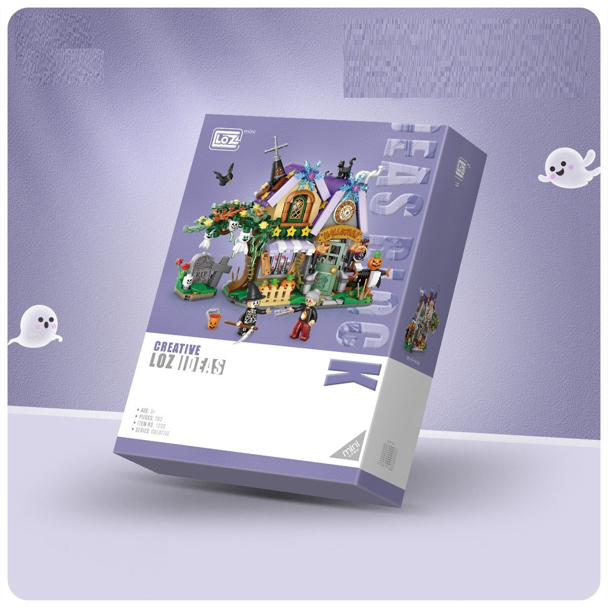Briques de Construction Halloween – Jouets Créatifs Enfants Cadeau