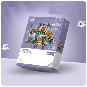 Briques de Construction Halloween – Jouets Créatifs Enfants Cadeau