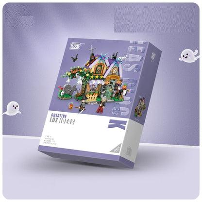 Briques de Construction Halloween – Jouets Créatifs Enfants Cadeau