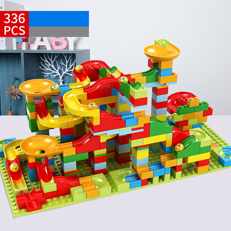 Blocs de Construction avec Toboggan – Jeu Éducatif & Amusant pour Enfants 3+ | Compatible avec Autres Briques