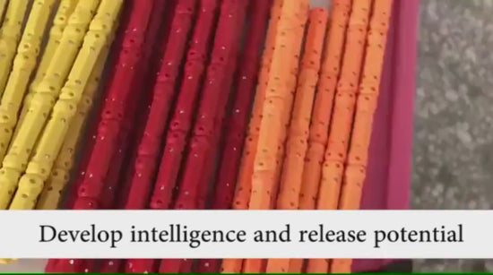 Large Magnet Toy Sticks & Metal Balls Magnetic Bui