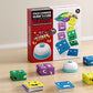 Wooden Double Face Changing Cube With Bell
